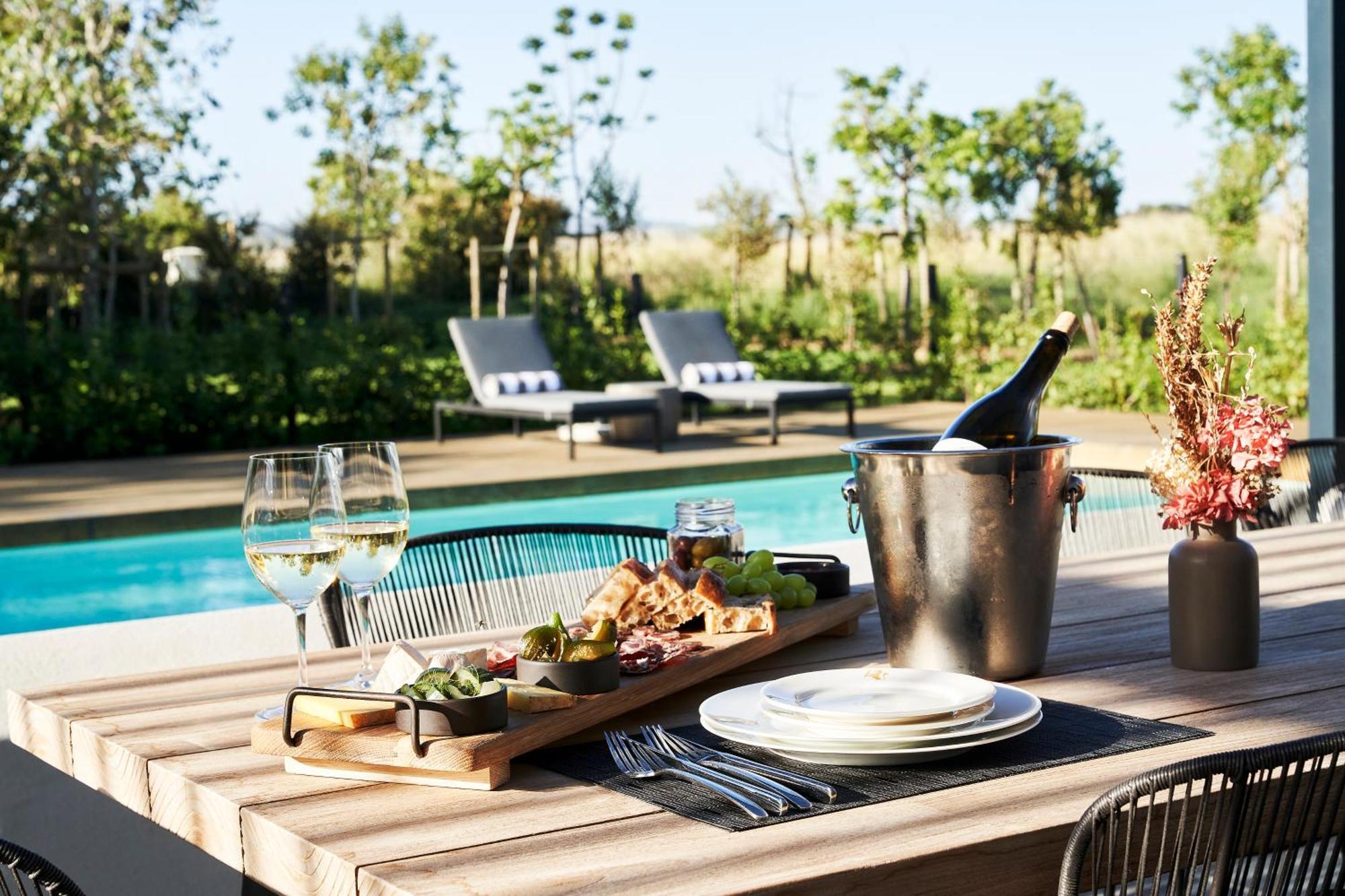 Vergenoegd Loew Boutique Hotel & Spa Kapstaden Exteriör bild